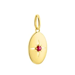 Histoire d'Or Pendentif Melchior or jaune rubis