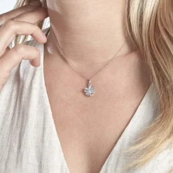 Histoire d'Or Pendentif Meylin Argent Blanc New