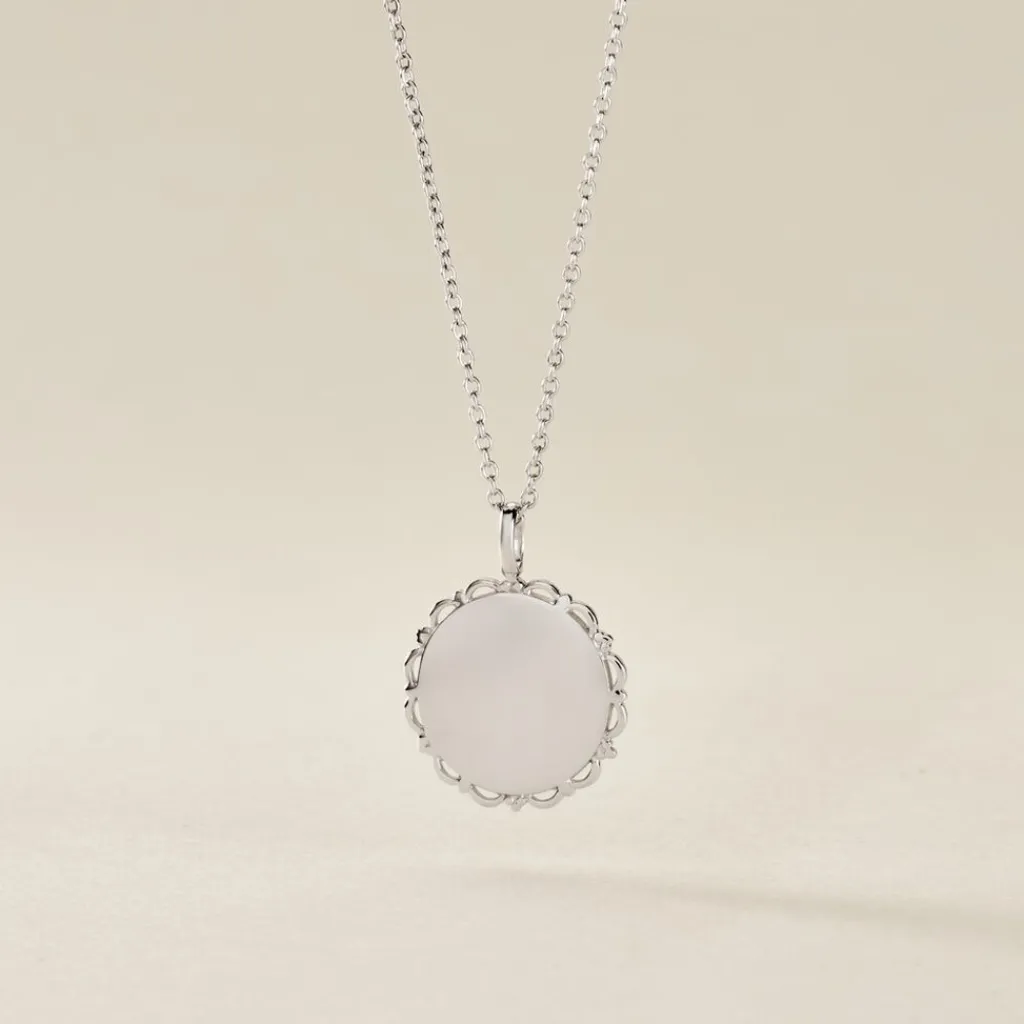 Histoire d'Or Pendentif Molya Argent Blanc Discount