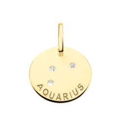 Histoire d'Or Pendentif Or Jaune Astraea Oxyde De Zirconium Hot