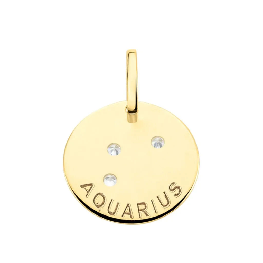 Histoire d'Or Pendentif Or Jaune Astraea Oxyde De Zirconium Hot