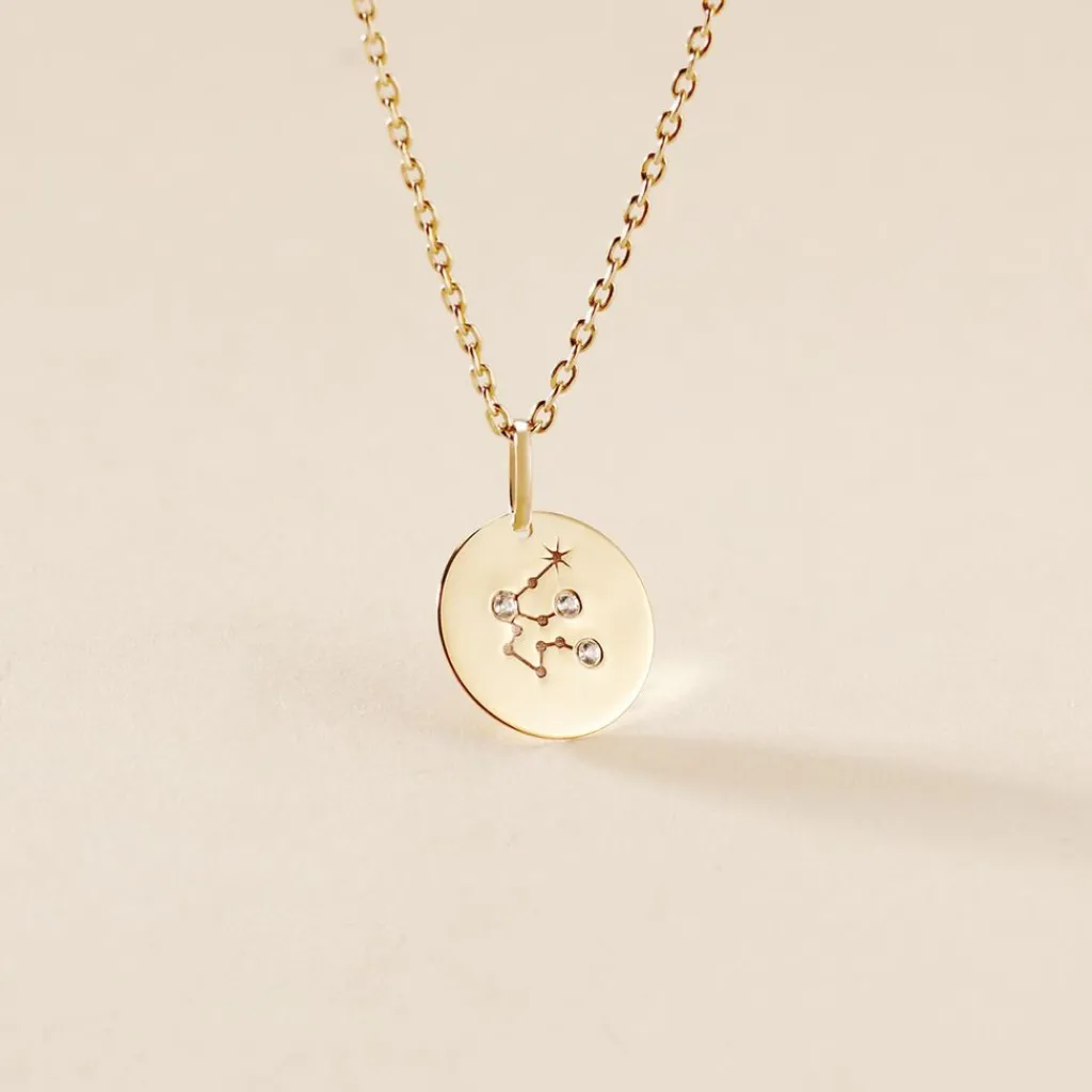 Histoire d'Or Pendentif Or Jaune Astraea Oxyde De Zirconium Hot