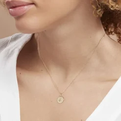 Histoire d'Or Pendentif Or Jaune Astraea Oxyde De Zirconium Hot