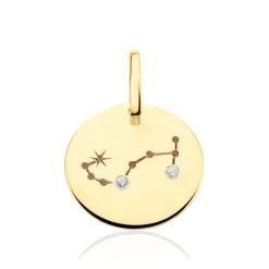 Histoire d'Or Pendentif Or Jaune Astraea Oxyde De Zirconium Hot
