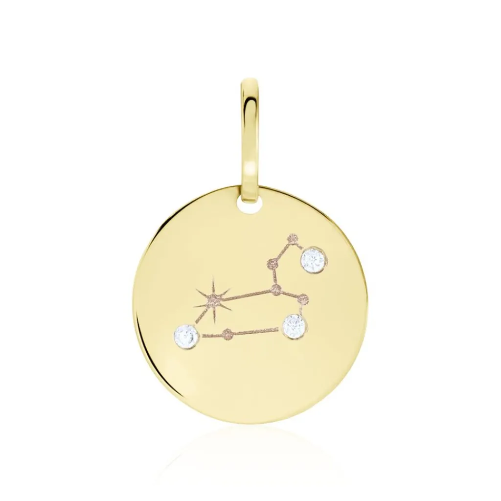 Histoire d'Or Pendentif Or Jaune Astraea Oxyde De Zirconium Hot