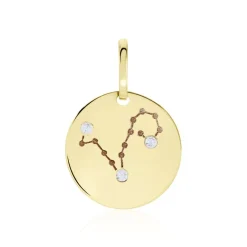 Histoire d'Or Pendentif Or Jaune Astraea Oxyde De Zirconium New