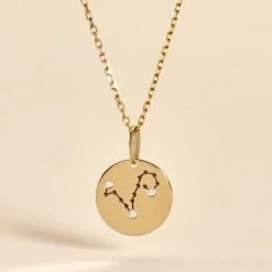 Histoire d'Or Pendentif Or Jaune Astraea Oxyde De Zirconium New