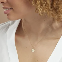 Histoire d'Or Pendentif Or Jaune Astraea Oxyde De Zirconium New