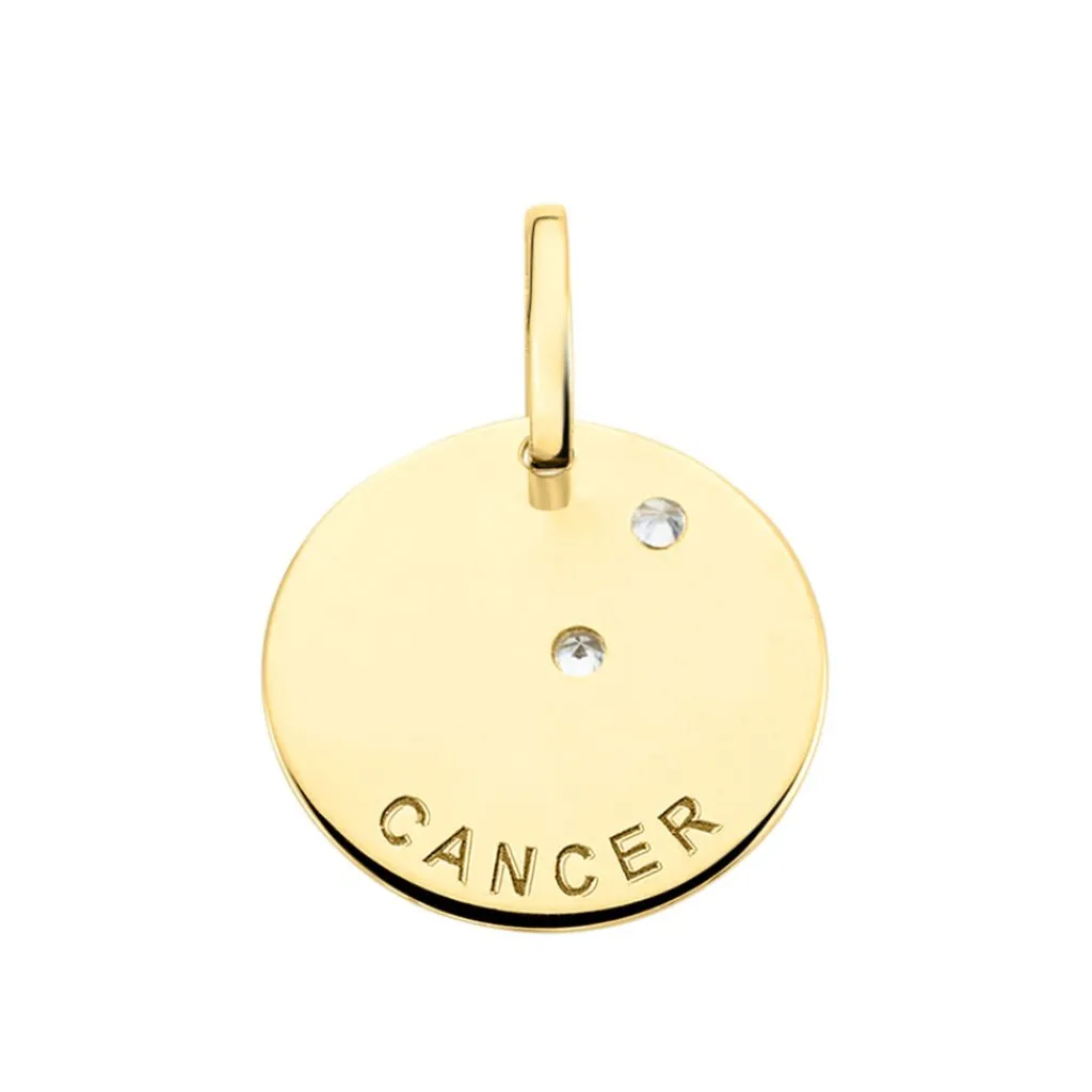 Histoire d'Or Pendentif Or Jaune Astraea Oxyde De Zirconium New