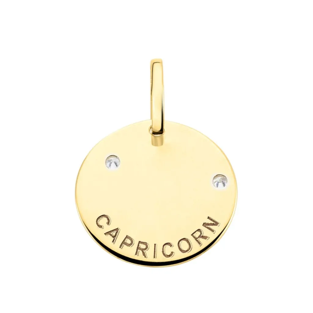 Histoire d'Or Pendentif Or Jaune Astraea Oxyde De Zirconium Sale