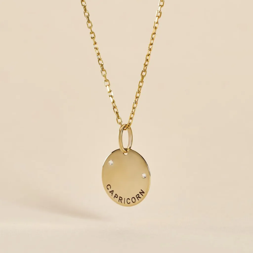 Histoire d'Or Pendentif Or Jaune Astraea Oxyde De Zirconium Sale