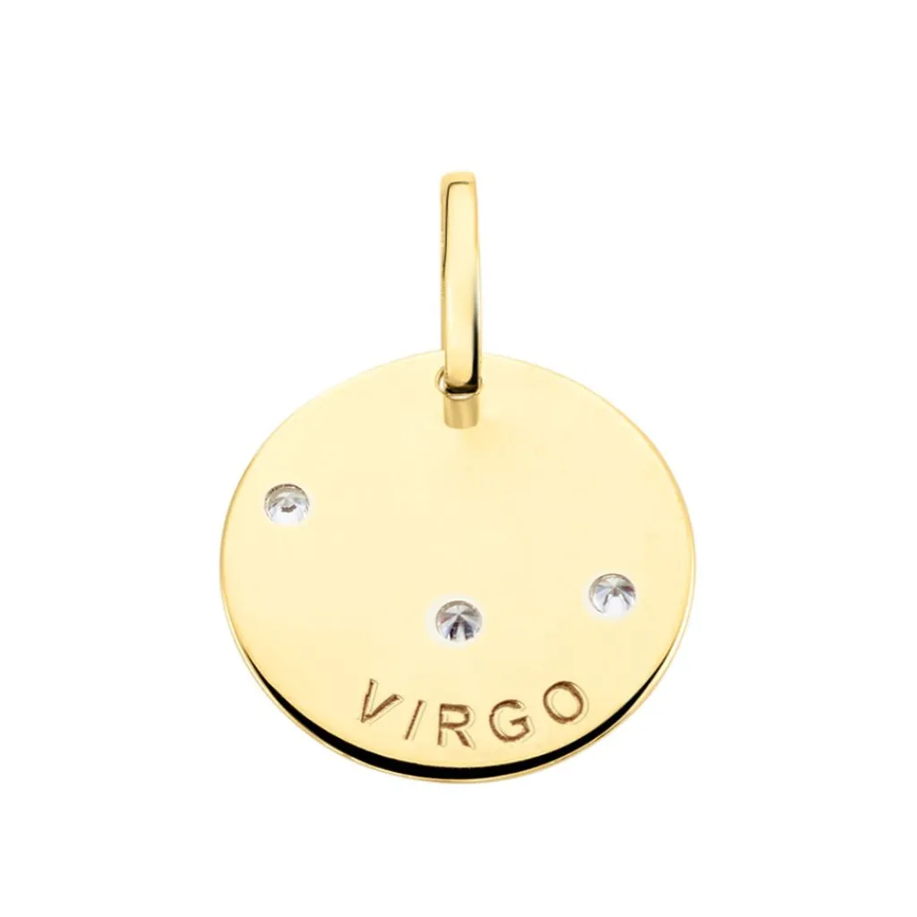 Histoire d'Or Pendentif Or Jaune Astraea Oxyde De Zirconium