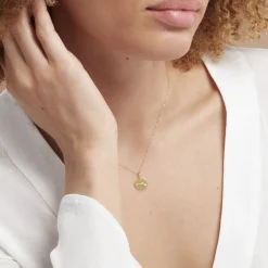 Histoire d'Or Pendentif Or Jaune Astraea Oxyde De Zirconium New