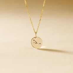 Histoire d'Or Pendentif Or Jaune Astraea Oxyde De Zirconium Discount