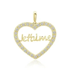 Histoire d'Or Pendentif Or Jaune Derry Oxyde De Zirconium Sale