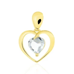 Histoire d'Or Pendentif Or Jaune Gurvan Topaze or jaune topaze bleue Clearance