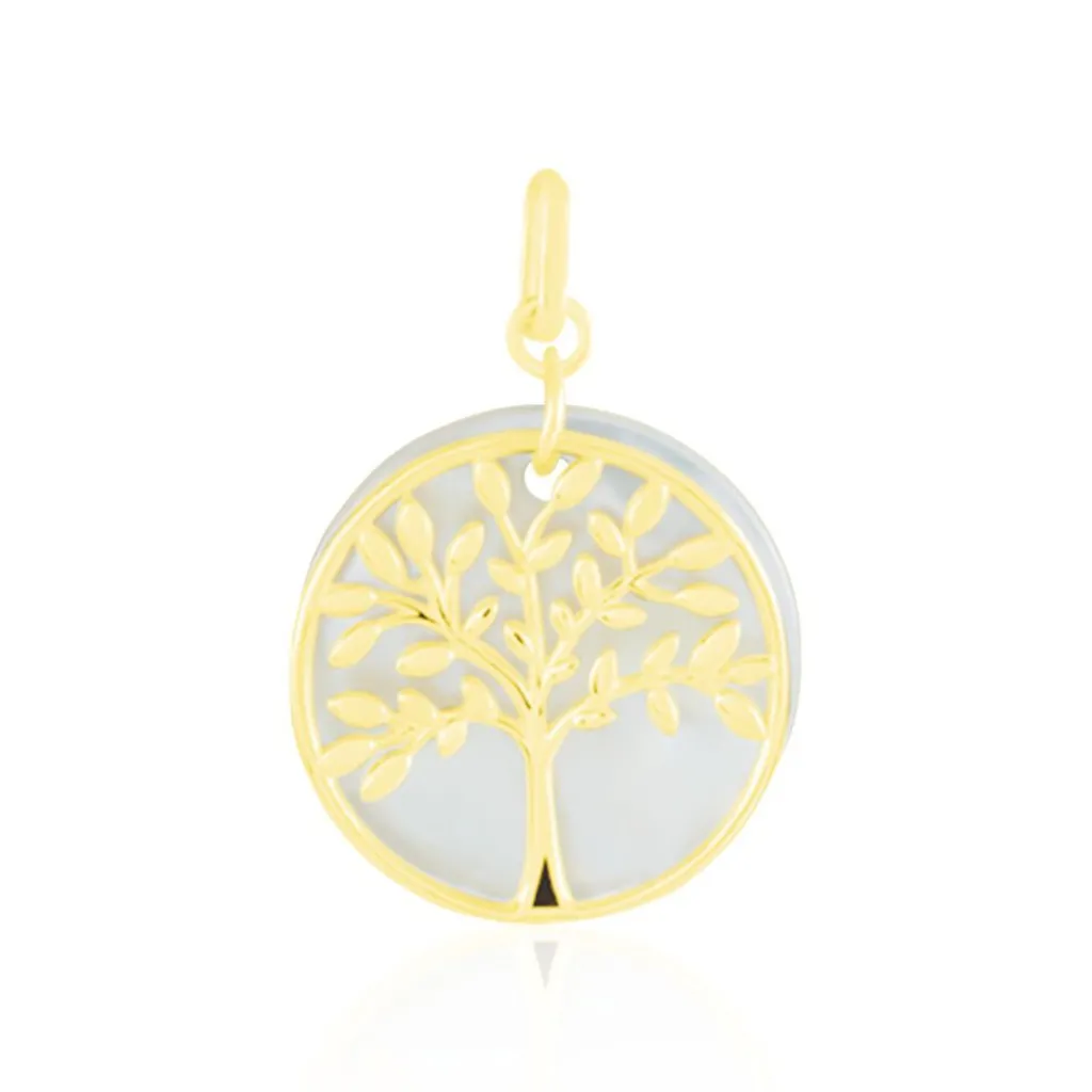 Histoire d'Or Pendentif Or Jaune Noamie Nacre Discount