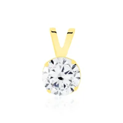 Histoire d'Or Pendentif Or Jaune Oxyde De Zirconium Best