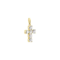 Histoire d'Or Pendentif Or Jaune Sebastian Oxyde De Zirconium Sale