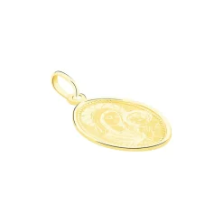 Histoire d'Or Pendentif Or Jaune Vierge A L'enfant New