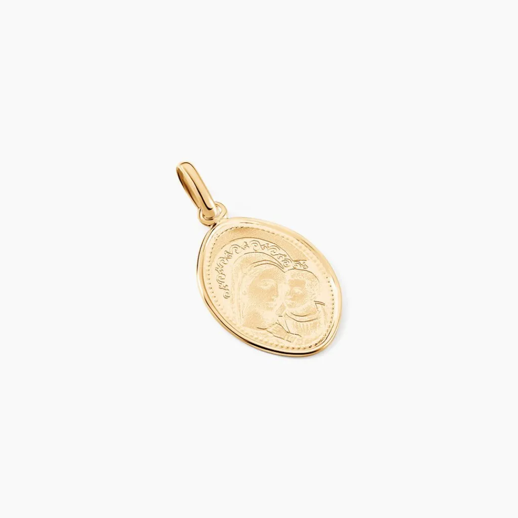 Histoire d'Or Pendentif Or Jaune Vierge A L'enfant Outlet