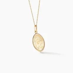 Histoire d'Or Pendentif Or Jaune Vierge A L'enfant Outlet