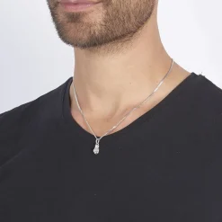 Histoire d'Or Pendentif Oskar Argent Blanc Online