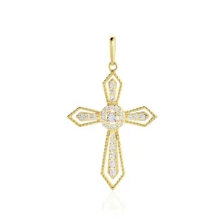 Histoire d'Or Pendentif Phrixus Or Jaune Oxyde De Zirconium Sale