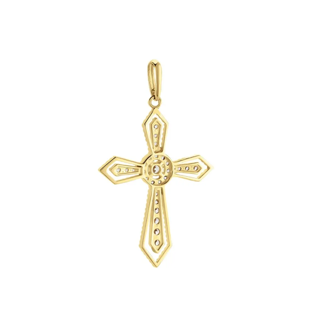 Histoire d'Or Pendentif Phrixus Or Jaune Oxyde De Zirconium Sale