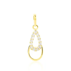Histoire d'Or Pendentif Revelyne Or Jaune Oxyde De Zirconium Sale