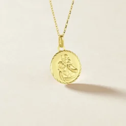 Histoire d'Or Pendentif Saint Christophe Diamante Or Jaune Best
