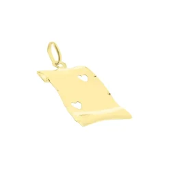 Histoire d'Or Pendentif Sirona Parchemin Message Or Jaune Discount