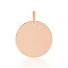Histoire d'Or Pendentif Sirona Pastille Gravable Or Rose Online