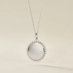 Histoire d'Or Pendentif Sunny argent blanc Sale