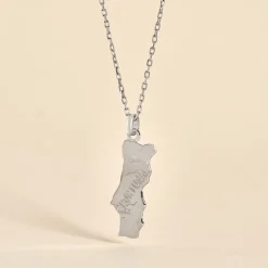 Histoire d'Or Pendentif Thea Argent Blanc