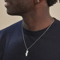 Histoire d'Or Pendentif Thea Argent Blanc