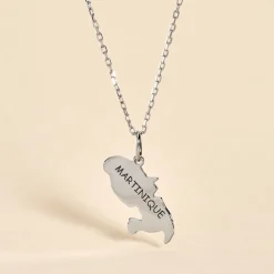 Histoire d'Or Pendentif Thea Argent Blanc Best