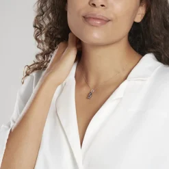 Histoire d'Or Pendentif Tiki Argent Blanc Onyx Best