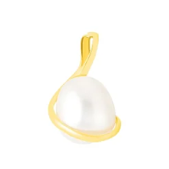 Histoire d'Or Pendentif Tourbillon Or Jaune Perle De Culture Best