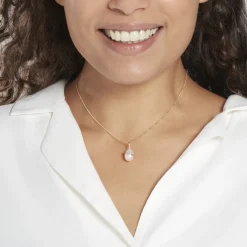 Histoire d'Or Pendentif Tourbillon Or Jaune Perle De Culture Best