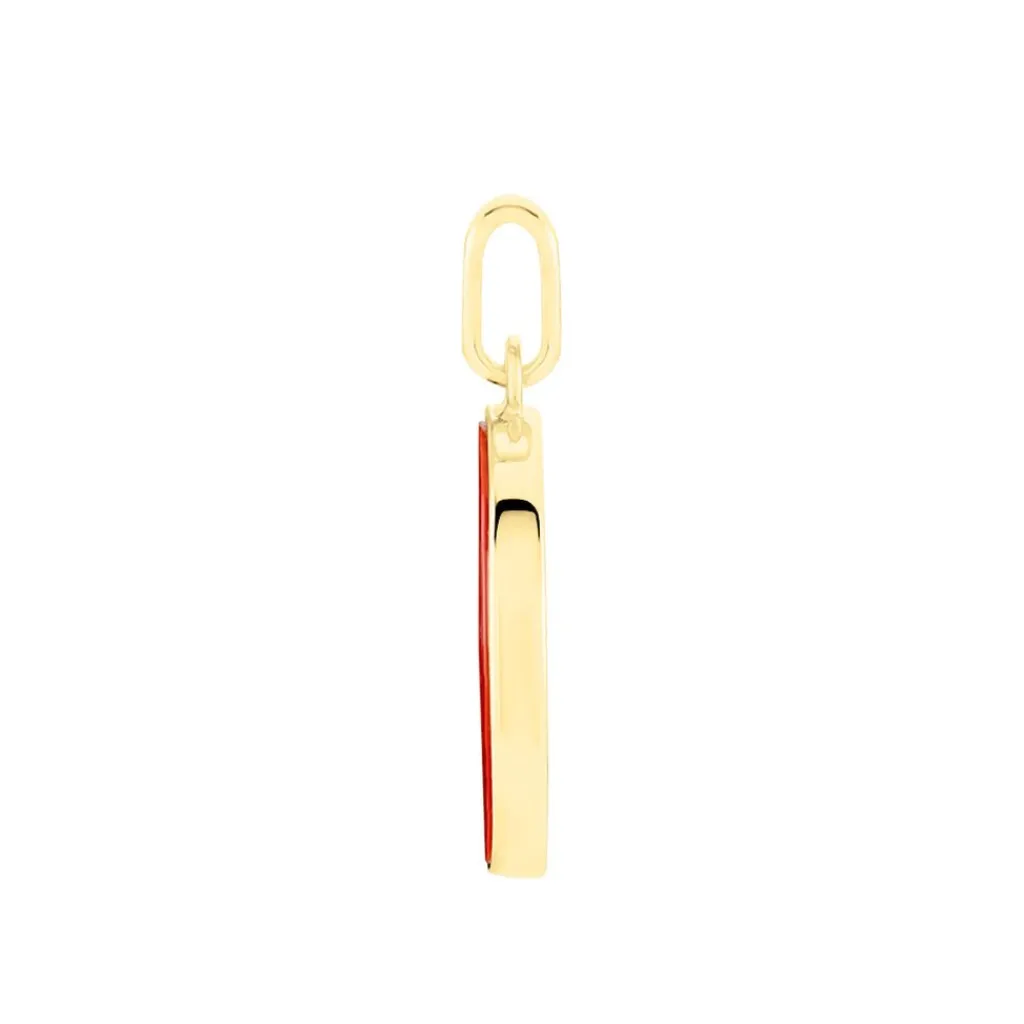 Histoire d'Or Pendentif Ultane Or Jaune Corail or jaune corail corail Hot