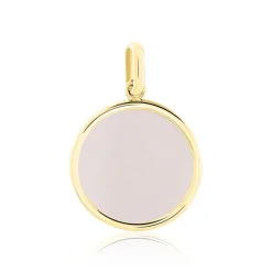 Histoire d'Or Pendentif Ultane Or Jaune Calcédoine or jaune calcédoine p&ecirc;che Outlet