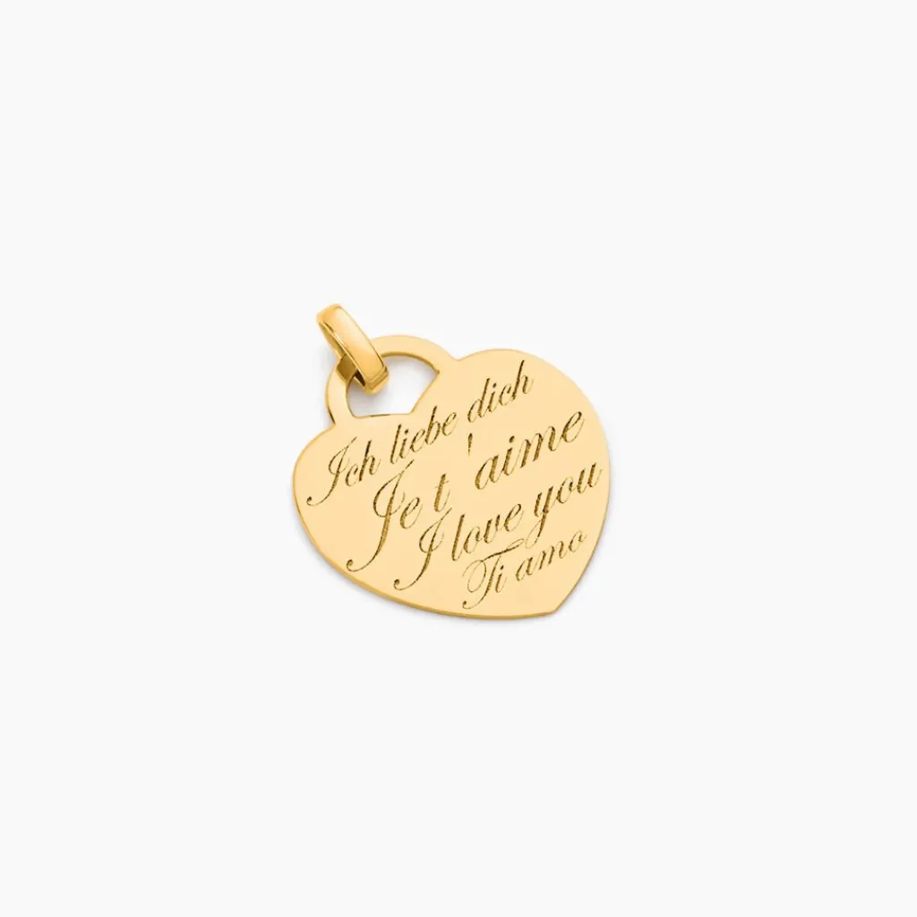 Histoire d'Or Pendentif Universaime Or Jaune Best