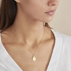 Histoire d'Or Pendentif Vierge Ovale Or Jaune Outlet