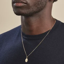 Histoire d'Or Pendentif Vierge Ovale Or Jaune Hot