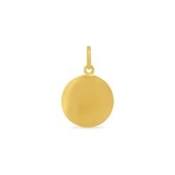 Histoire d'Or Pendentif Vierge Rond Or Jaune New