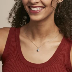 Histoire d'Or Pendentif Vladimir Or Blanc Saphir Et Diamant Online