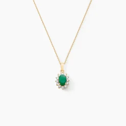 Histoire d'Or Pendentif Vladimir Or Jaune Rubis Diamants or jaune emeraude Clearance