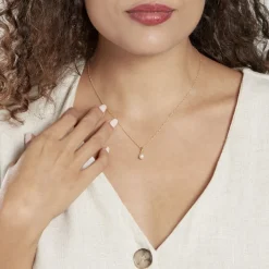 Histoire d'Or Pendentif Yoela Or Jaune Perle De Culture Discount