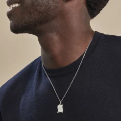 Histoire d'Or Pendentif Zodiaque Parchemin Argent Blanc Discount